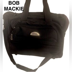 Bob Mackie Duffle Bag With Shoulder Strap Black